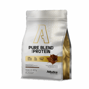 Whey Protein Pure Blend Sabor Chocolate 907g Atlhetica Nutrition